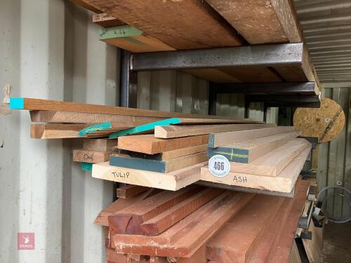 ASSORTED LENGTHS OF HARDWOOD