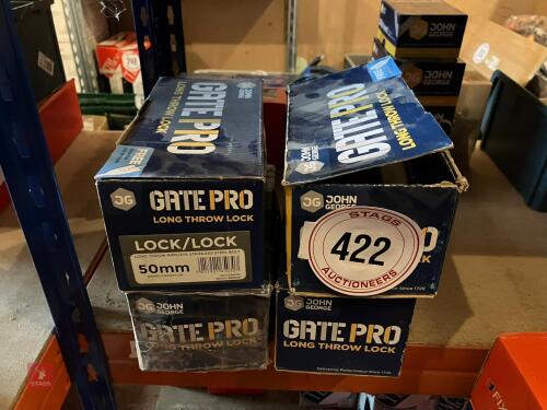 4 BOXES OF LONG THROW LOCKS