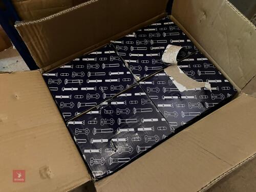 4 BOXES OF CARRIAGE BOLTS