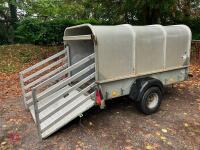 IFOR WILLIAMS P7E LIVESTOCK TRAILER - 18