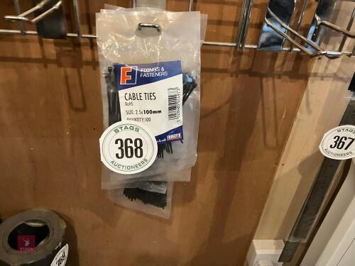 5 PACKS OF CABLE TIES
