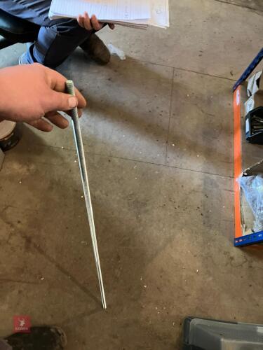 6 X M12 THREADED BARS
