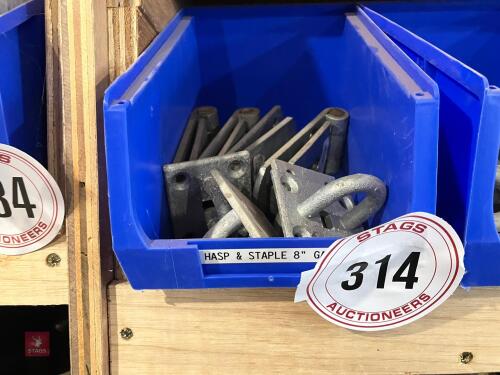 4 X 8'' HD HASP & STAPLES