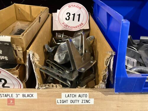 6 X ZINC AUTO LATCHES