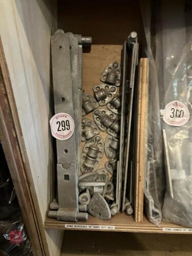 9 GALVANISED 18'' HD REVERSIBLE HINGES