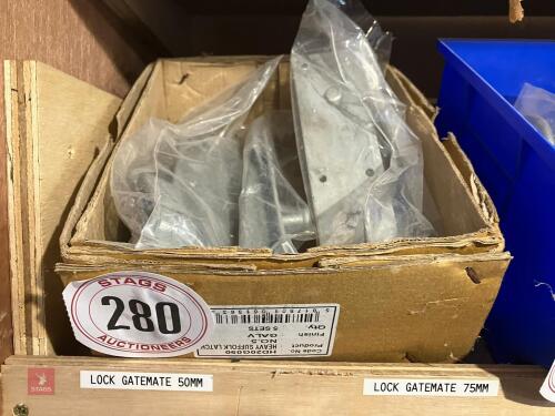 3 X 50MM GATE MATE LOCKS