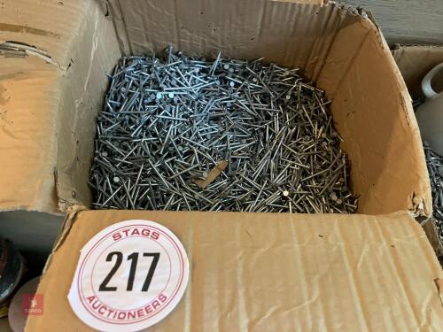 QTY OF 40 X 2.65 ROUND WIRE NAILS