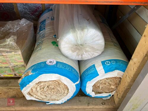 2 ROLLS OF INSULATION