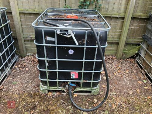 BLACK IBC TANK