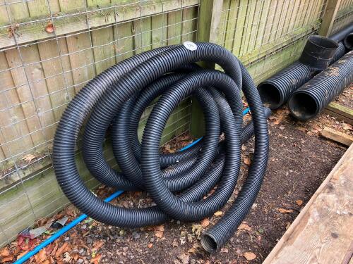 PART ROLL OF 4'' PERFORATED PIPE