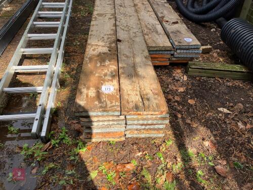 14 X 13' SCAFFOLD BOARDS
