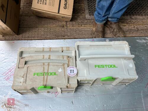 FESTOOL STORAGE BOXES
