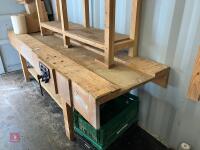 10' CARPENTRY WORK BENCH