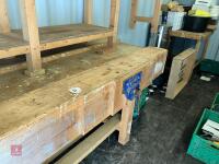10' CARPENTRY WORK BENCH - 4