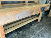 10' CARPENTRY WORK BENCH - 6