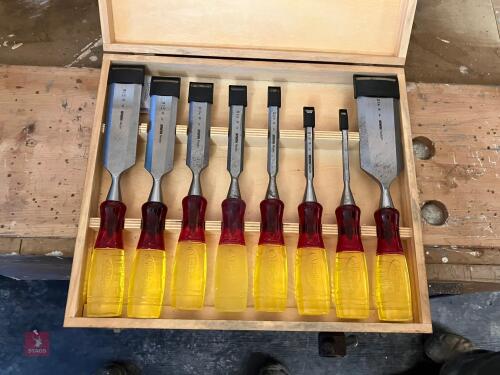 IRWIN MARPLES 8PC CHISEL SET