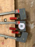 3 BESSEY UNIKLAMPS - 2