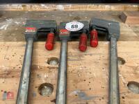 3 BESSEY UNIKLAMPS - 3