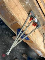 3 BESSEY UNIKLAMPS - 5