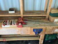 8 BESSEY 1000MM X 95MM CLAMPS - 2