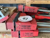 8 BESSEY 1000MM X 95MM CLAMPS - 10