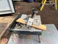 PRT TREND ROUTER TABLE AND DEWALT ROUTER - 5