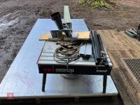 PRT TREND ROUTER TABLE AND DEWALT ROUTER - 6