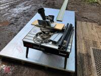 PRT TREND ROUTER TABLE AND DEWALT ROUTER - 8