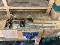 4 AXMINSTER 60MM TIMBER CLAMPS - 3