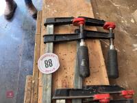 4 AXMINSTER 60MM TIMBER CLAMPS - 7
