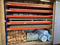2 BAYS OF PALLET RACKING