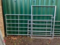 10' GALVANISED CATTLE HANDLING GATE