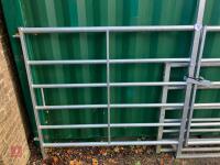 10' GALVANISED CATTLE HANDLING GATE - 7