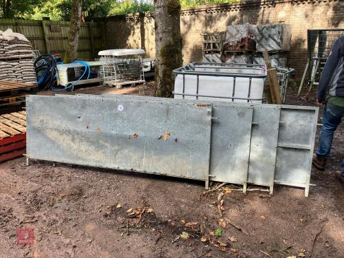 4 X 8' GALVANISED SHEEP HURDLES