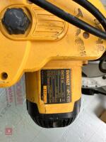 DEWALT DW712GB CHOP SAW - 7