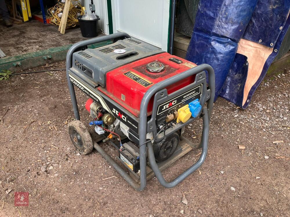 SENCI SC6000 DIESEL GENERATOR
