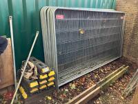 14 HERRAS FENCING PANELS