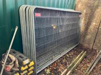 14 HERRAS FENCING PANELS - 10