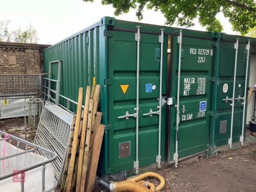 2022 20' SHIPPING CONTAINER