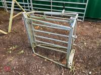 GALVANISED SHEEP RACE SHEDDING GATE - 4