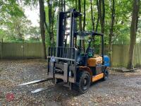 2007 SAMUK HC+ H450 DIESEL 4.5T FORKLIFT - 4