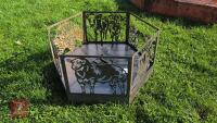 FARM SCENE METAL FIREPIT - 2