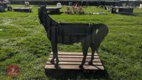 HORSE METAL FIREPIT/PLANTER - 3