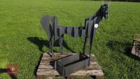 HORSE METAL FIREPIT/PLANTER - 5