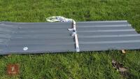 3X9'9'' PLASTIC COATED BOX PROFILE SHEET