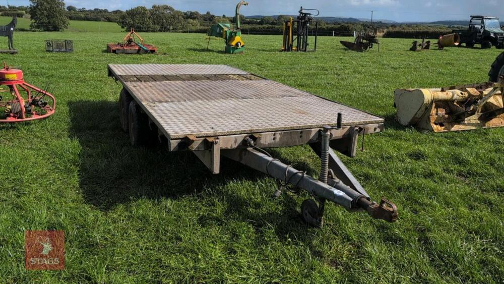 14' FLAT BED TRAILER