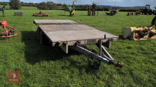 14' FLAT BED TRAILER