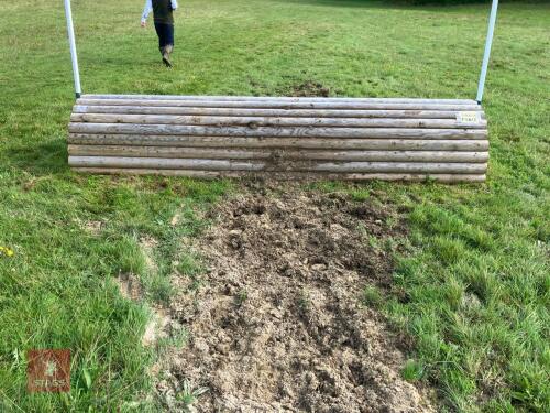 60CM HIGH XC 'LOG ROLL' FENCE
