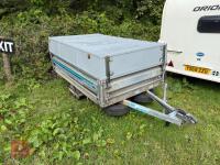 CONWAY 7&rsquo; X 4&rsquo; DROPSIDE GALV TRAILER