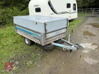 CONWAY 7&rsquo; X 4&rsquo; DROPSIDE GALV TRAILER - 2